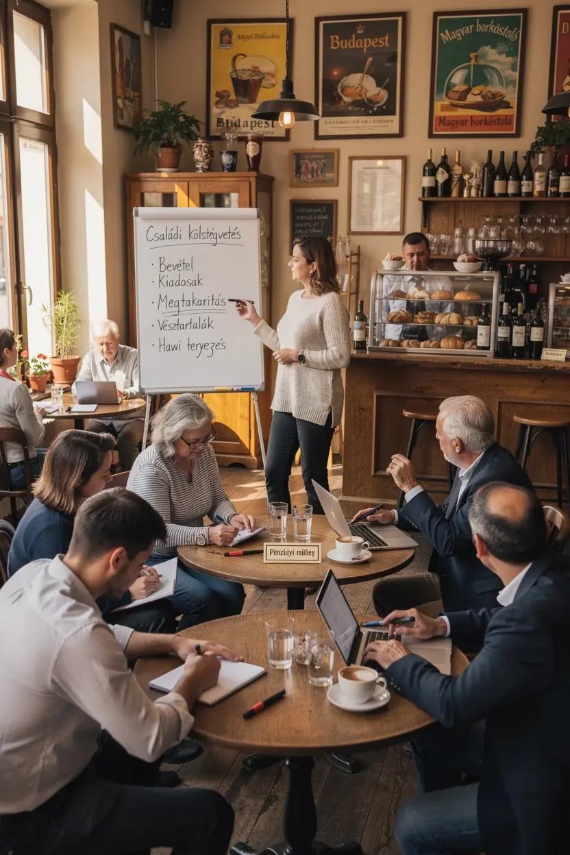 Takarékossági tippek és trükkök egy színes infografikán.